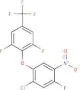 2-Chloro-4-fluoro-5-nitrophenyl 2,6-difluoro-4-(trifluoromethyl)phenyl ether