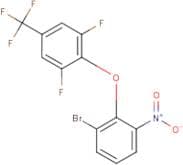 2-Bromo-6-nitrophenyl 2,6-difluoro-4-(trifluoromethyl)phenyl ether