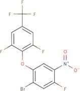 2-Bromo-4-fluoro-5-nitrophenyl 2,6-difluoro-4-(trifluoromethyl)phenyl ether