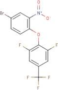 4-Bromo-2-nitrophenyl 2,6-difluoro-4-(trifluoromethyl)phenyl ether