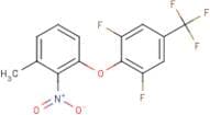 2,6-Difluoro-4-(trifluoromethyl)phenyl 3-methyl-2-nitrophenyl ether