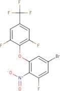 5-Bromo-3-fluoro-2-nitrophenyl 2,6-difluoro-4-(trifluoromethyl)phenyl ether