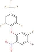 4-Bromo-5-fluoro-2-nitrophenyl 2,6-difluoro-4-(trifluoromethyl)phenyl ether