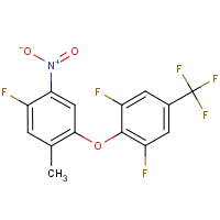 2,6-Difluoro-4-(trifluoromethyl)phenyl 4-fluoro-2-methyl-5-nitrophenyl ether
