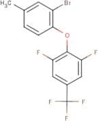 2-Bromo-4-methylphenyl 2,6-difluoro-4-(trifluoromethyl)phenyl ether