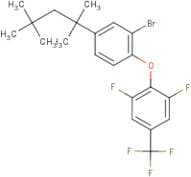2-Bromo-4-(2,4,4-trimethylpentan-2-yl)phenyl 2,6-difluoro-4-(trifluoromethyl)phenyl ether