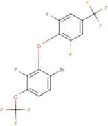 6-Bromo-2-fluoro-3-(trifluoromethoxy)phenyl 2,6-difluoro-4-(trifluoromethyl)phenyl ether