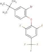 2-Bromo-4-(tert-butyl)phenyl 2,6-difluoro-4-(trifluoromethyl)phenyl ether