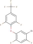 5-Bromo-2,4-difluorophenyl 2,6-difluoro-4-(trifluoromethyl)phenyl ether