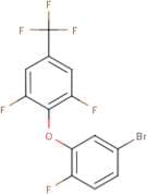 5-Bromo-2-fluorophenyl 2,6-difluoro-4-(trifluoromethyl)phenyl ether