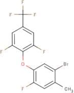 5-Bromo-2-fluoro-4-methylphenyl 2,6-difluoro-4-(trifluoromethyl)phenyl ether