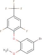 5-Bromo-2-methoxyphenyl 2,6-difluoro-4-(trifluoromethyl)phenyl ether