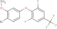 4-Bromo-3-methoxyphenyl 2,6-difluoro-4-(trifluoromethyl)phenyl ether