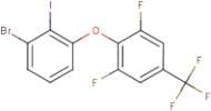 3-Bromo-2-iodophenyl 2,6-difluoro-4-(trifluoromethyl)phenyl ether