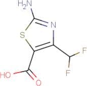 2-Amino-4-(difluoromethyl)-1,3-thiazole-5-carboxylic acid