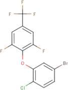 5-Bromo-2-chlorophenyl 2,6-difluoro-4-(trifluoromethyl)phenyl ether