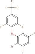 2-Bromo-3,5-difluorophenyl 2,6-difluoro-4-(trifluoromethyl)phenyl ether