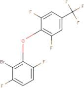 2-Bromo-3,6-difluorophenyl 2,6-difluoro-4-(trifluoromethyl)phenyl ether