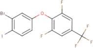 3-Bromo-4-iodophenyl 2,6-difluoro-4-(trifluoromethyl)phenyl ether