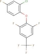 2-Chloro-4-fluorophenyl 2,6-difluoro-4-(trifluoromethyl)phenyl ether