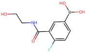 4-Fluoro-3-[(2-hydroxyethyl)carbamoyl]benzeneboronic acid