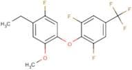 2,6-Difluoro-4-(trifluoromethyl)phenyl 4-ethyl-5-fluoro-2-methoxyphenyl ether
