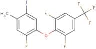 2,6-Difluoro-4-(trifluoromethyl)phenyl 2-fluoro-5-iodo-4-methylphenyl ether