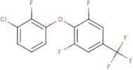 3-Chloro-2-fluorophenyl 2,6-difluoro-4-(trifluoromethyl)phenyl ether