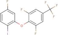 2,6-Difluoro-4-(trifluoromethyl)phenyl 5-fluoro-2-iodophenyl ether