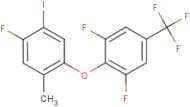 2,6-Difluoro-4-(trifluoromethyl)phenyl 4-fluoro-5-iodo-2-methylphenyl ether