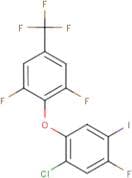 2-Chloro-4-fluoro-5-iodophenyl 2,6-difluoro-4-(trifluoromethyl)phenyl ether