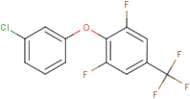 3-Chlorophenyl 2,6-difluoro-4-(trifluoromethyl)phenyl ether