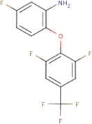 2-Amino-4-fluorophenyl 2,6-difluoro-4-(trifluoromethyl)phenyl ether