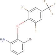 2-Amino-6-bromophenyl 2,6-difluoro-4-(trifluoromethyl)phenyl ether