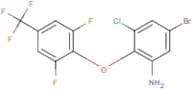 2-Amino-4-bromo-6-chlorophenyl 2,6-difluoro-4-(trifluoromethyl)phenyl ether