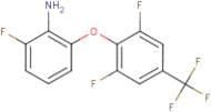 2-Amino-3-fluorophenyl 2,6-difluoro-4-(trifluoromethyl)phenyl ether