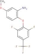 2-Amino-4-methoxyphenyl 2,6-difluoro-4-(trifluoromethyl)phenyl ether
