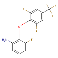 2-Amino-6-fluorophenyl 2,6-difluoro-4-(trifluoromethyl)phenyl ether