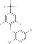 2-Amino-5-bromophenyl 2,6-difluoro-4-(trifluoromethyl)phenyl ether