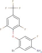 4-Amino-2-bromo-5-fluorophenyl 2,6-difluoro-4-(trifluoromethyl)phenyl ether