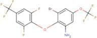 2-Amino-6-bromo-4-(trifluoromethoxy)phenyl 2,6-difluoro-4-(trifluoromethyl)phenyl ether