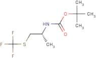 tert-Butyl (R)-(1-((trifluoromethyl)thio)propan-2-yl)carbamate