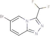 6-Bromo-3-(difluoromethyl)-[1,2,4]triazolo[4,3-a]pyridine