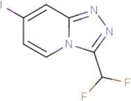 3-(Difluoromethyl)-7-iodo-[1,2,4]triazolo[4,3-a]pyridine