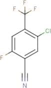 5-Chloro-2-fluoro-4-(trifluoromethyl)benzonitrile