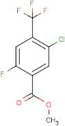 Methyl 5-chloro-2-fluoro-4-(trifluoromethyl)benzoate