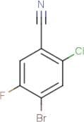 4-Bromo-2-chloro-5-fluorobenzonitrile