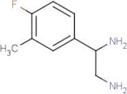 1-(4-Fluoro-3-methylphenyl)ethane-1,2-diamine