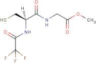 N-(N-Trifluoroacetyl-L-cysteinyl)glycine methyl ester