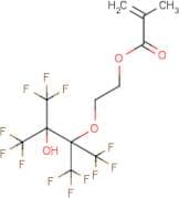 2-[1,1,1,4,4,4-Hexafluoro-3-hydroxy-2,3-bis(trifluoromethyl)butan-2-yl]oxyethyl 2-methylprop-2-eno…